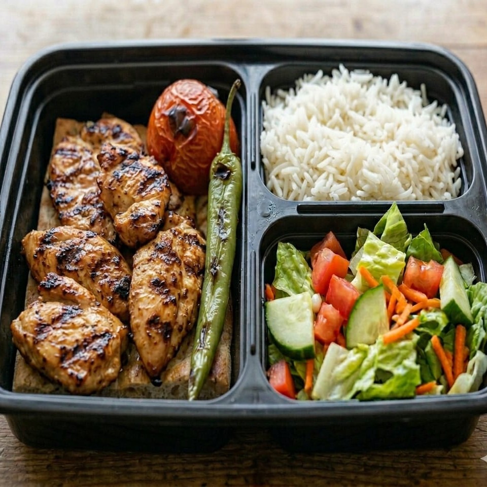 Tavuk Fileto & Pilav & Salata