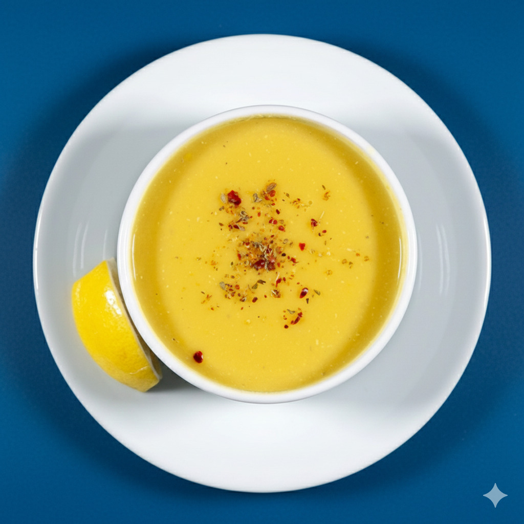 Tereyağlı Süzme Mercimek Çorbası