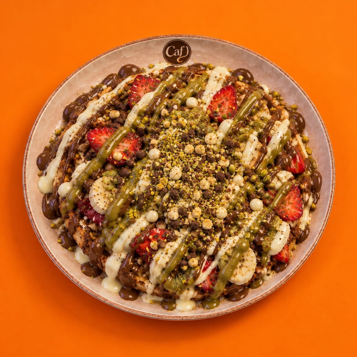 Antep Fıstıklı Waffle