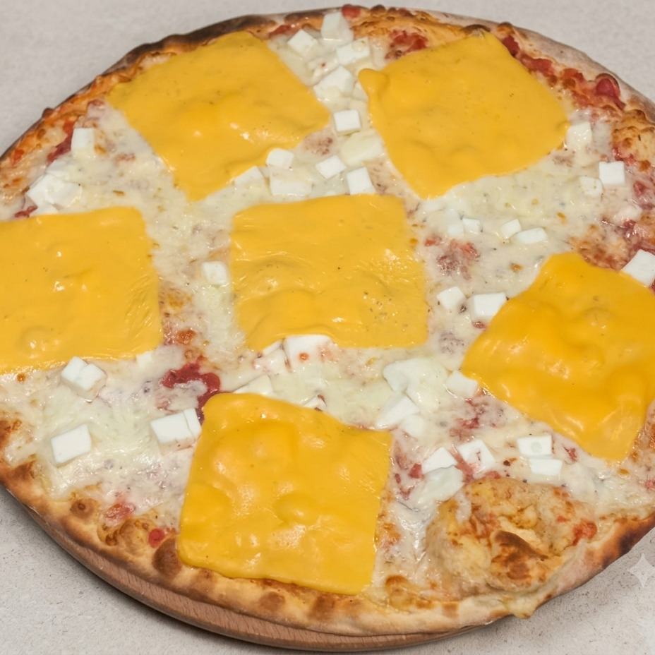 3 Peynirli Pizza(Büyük Boy)