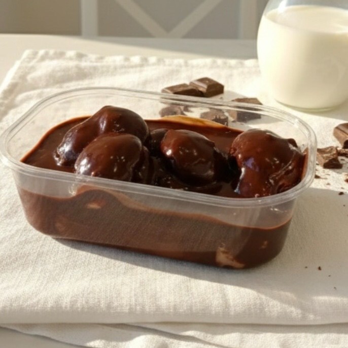 Çikolata Soslu Profiterol (1200 gr)