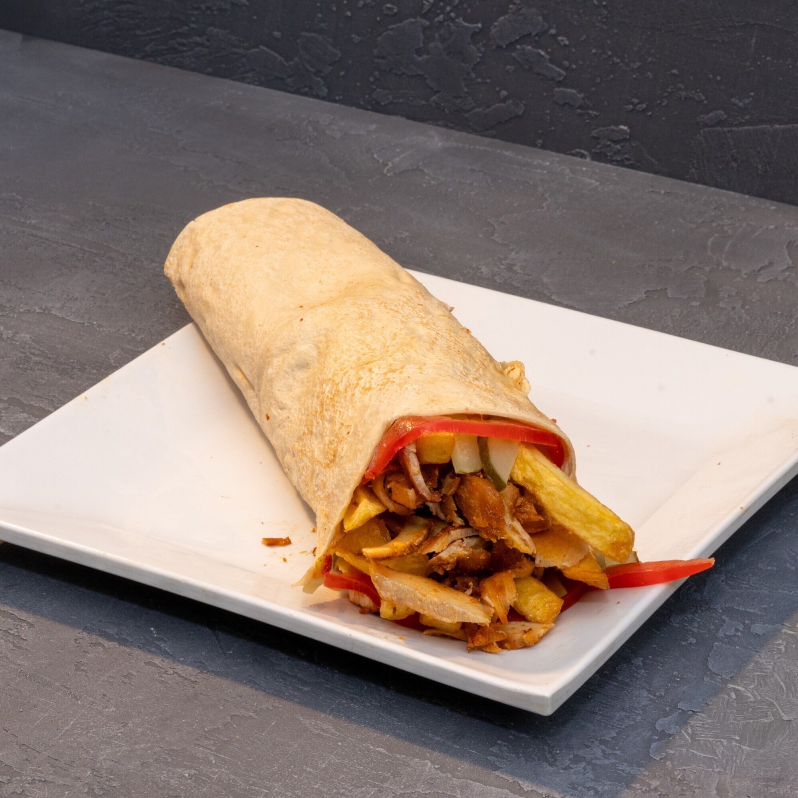 Kaşarlı Tavuk Döner Dürüm