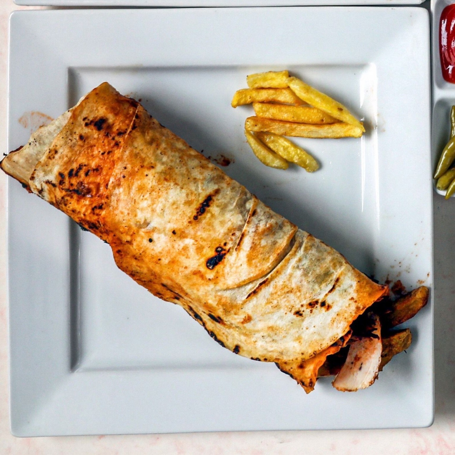 Tavuk Döner Baba Dürüm