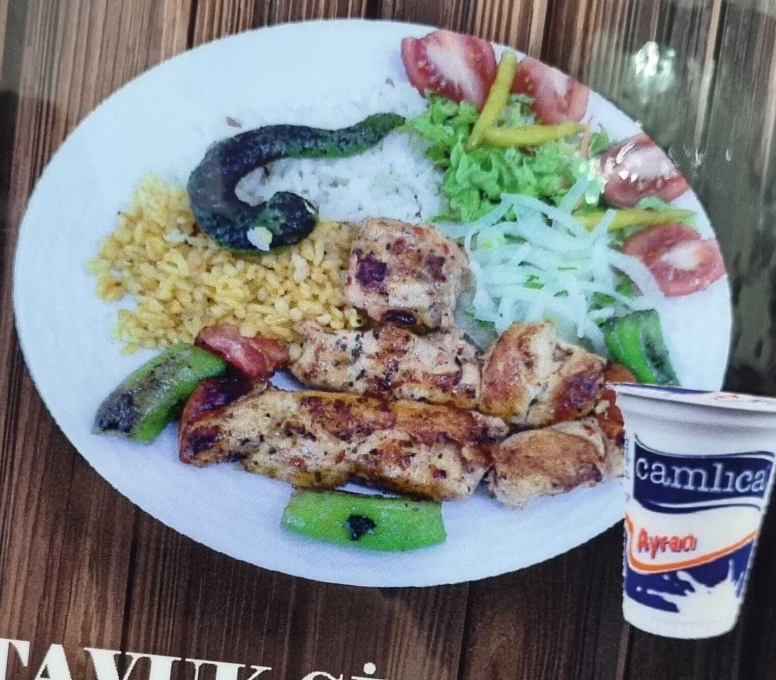 Tavuk Şiş Menü