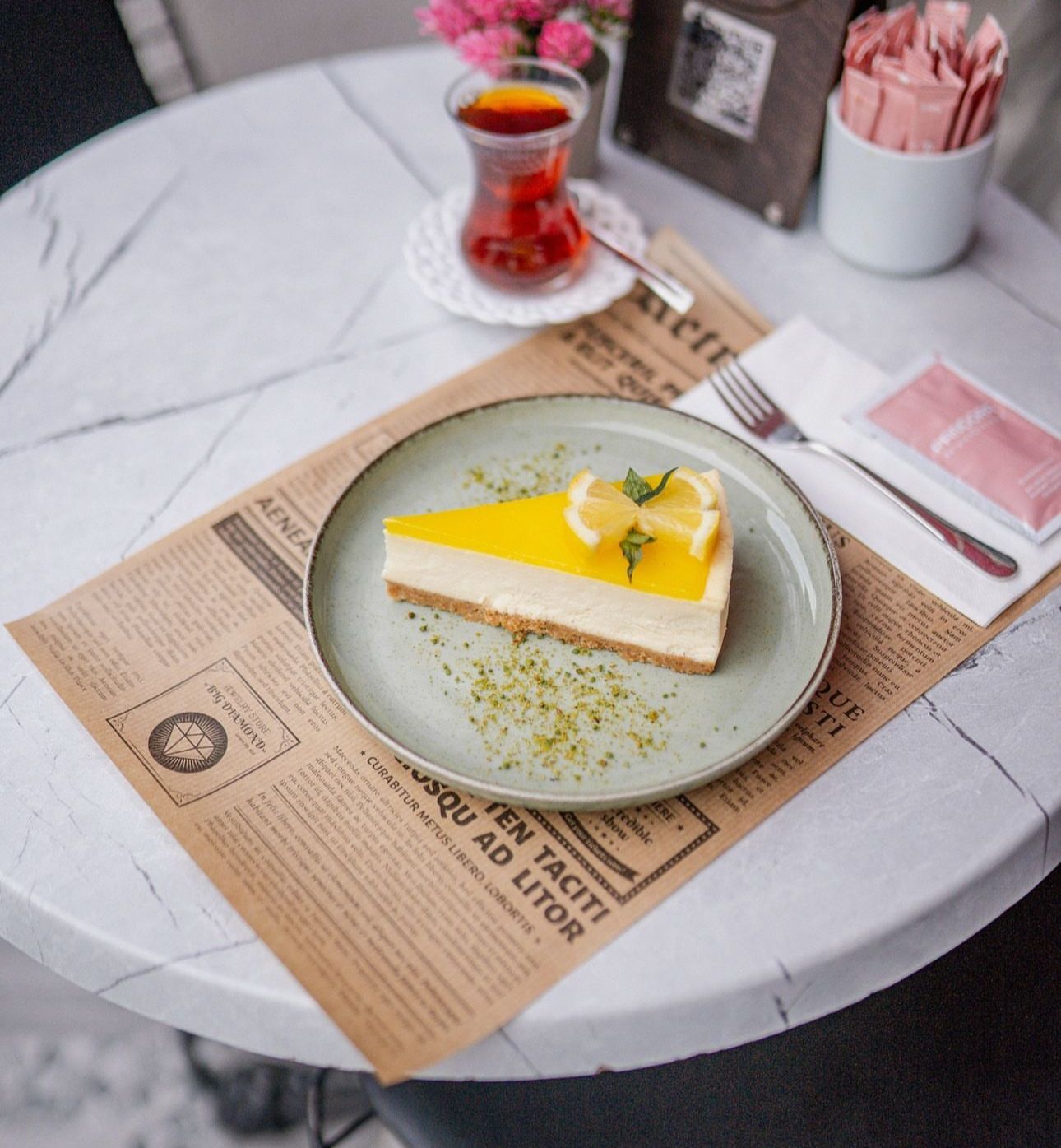 Limonlu Cheesecake