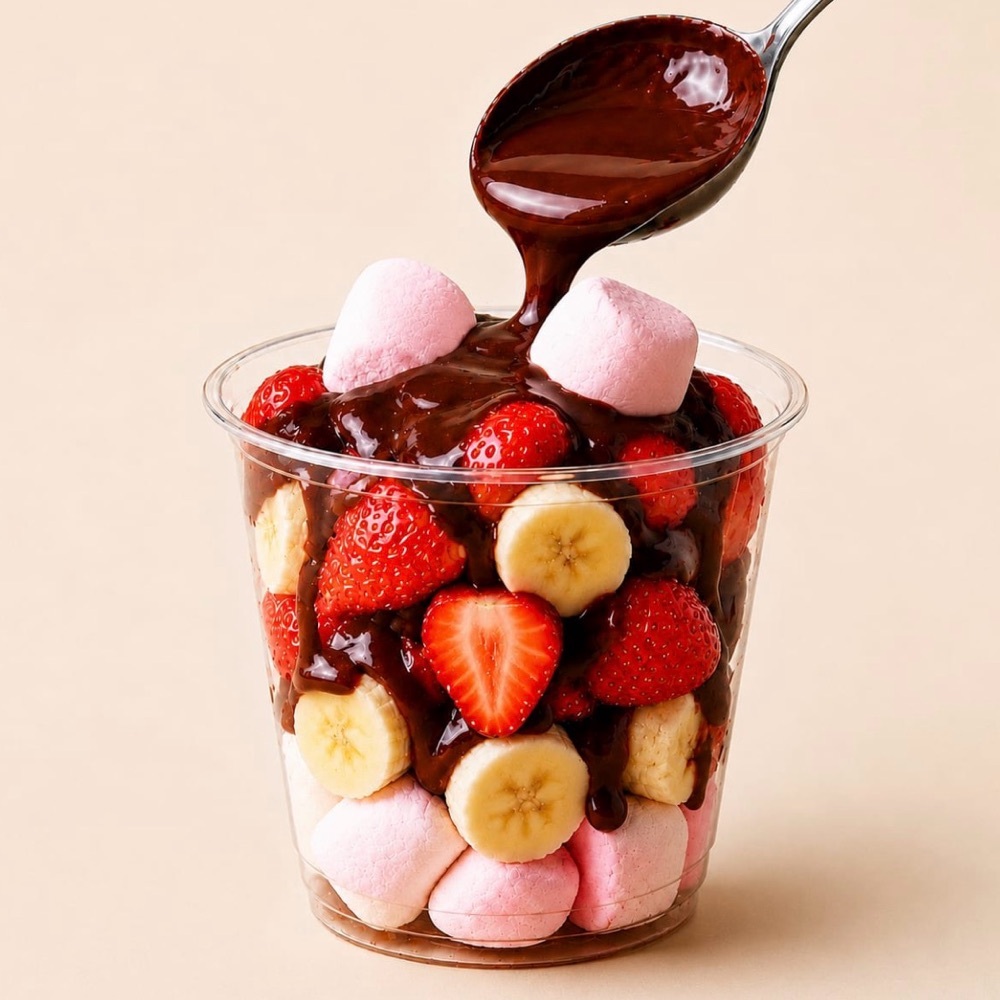 Çilek Muz MARSHMALLOW Çikolata