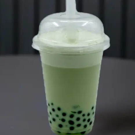 Apple Matcha Milk