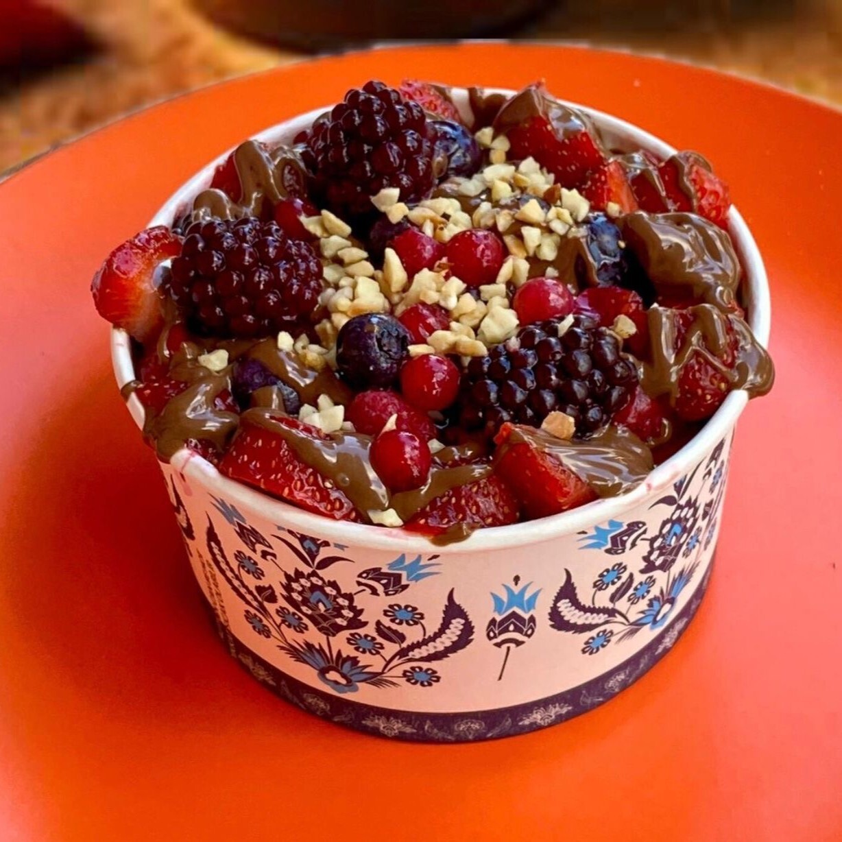 Waffle Berry Combo Cup (Büyük Boy)