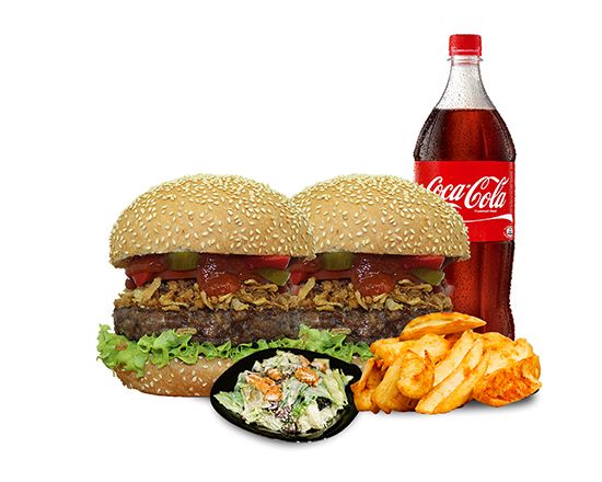 2 Kişilik Chili Burger Menü