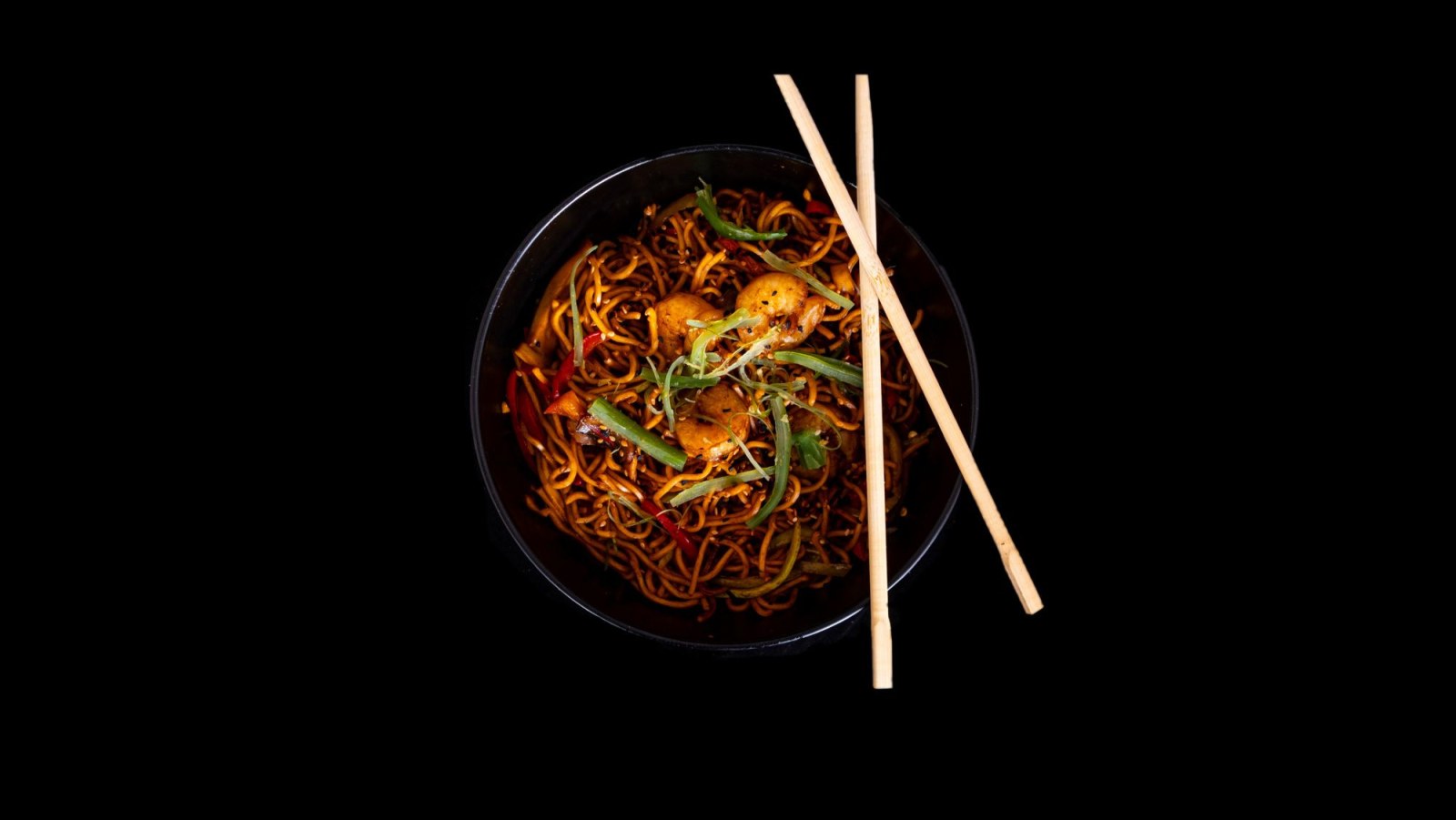 Karidesli Noodle