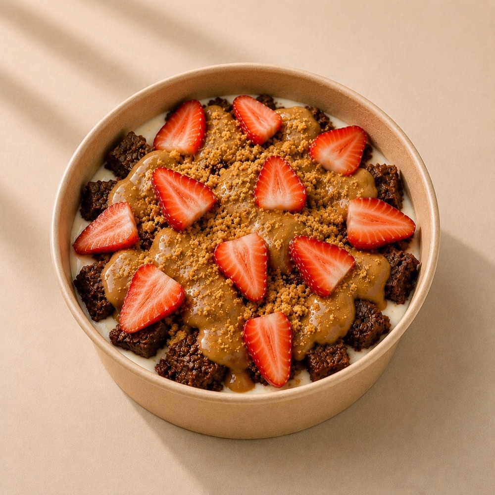 Kremalı Brownie Bowl