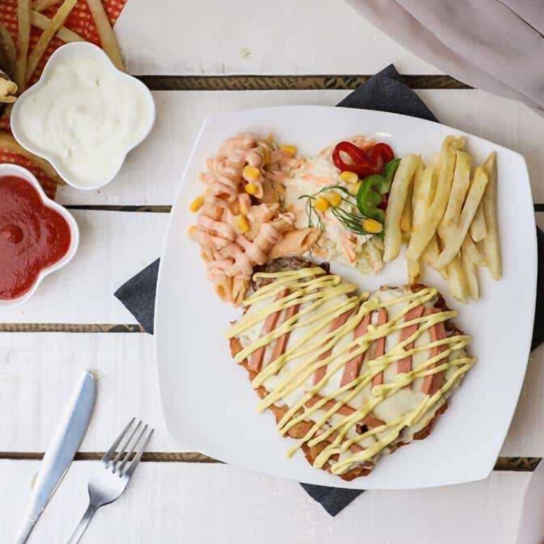 Salam & Kaşarlı Şnitzel Porsiyon