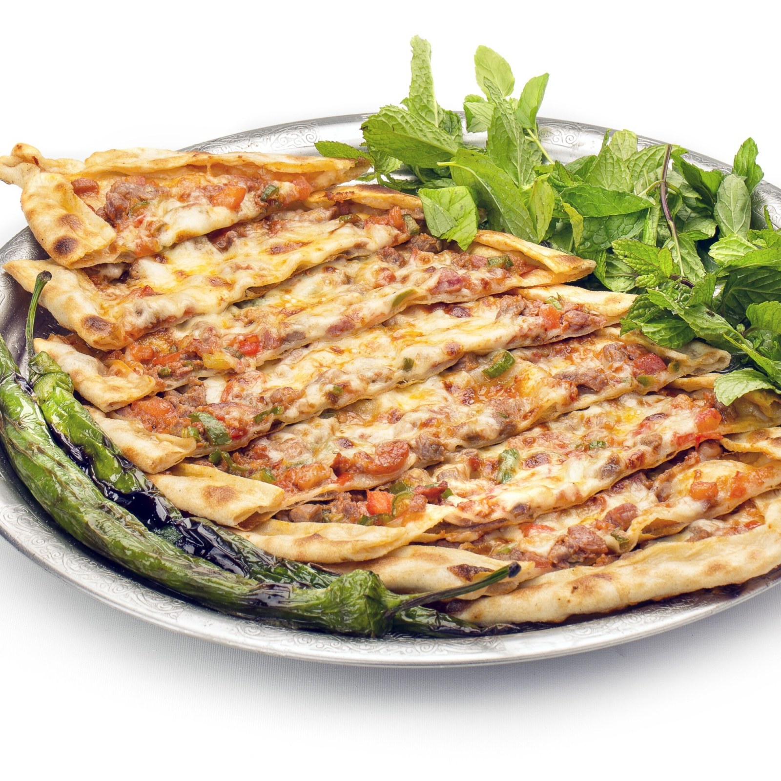 Kuşbaşılı Kaşarlı Pide