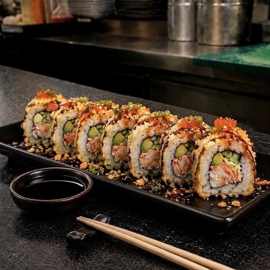 California Tempura Roll (8,pcs)