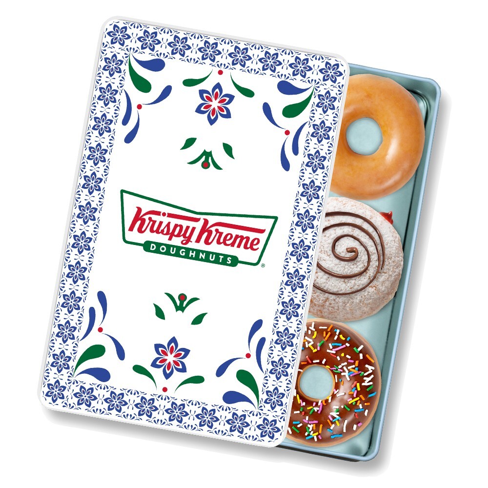 Metal Kutuda Karışık Doughnut (6 Adet)