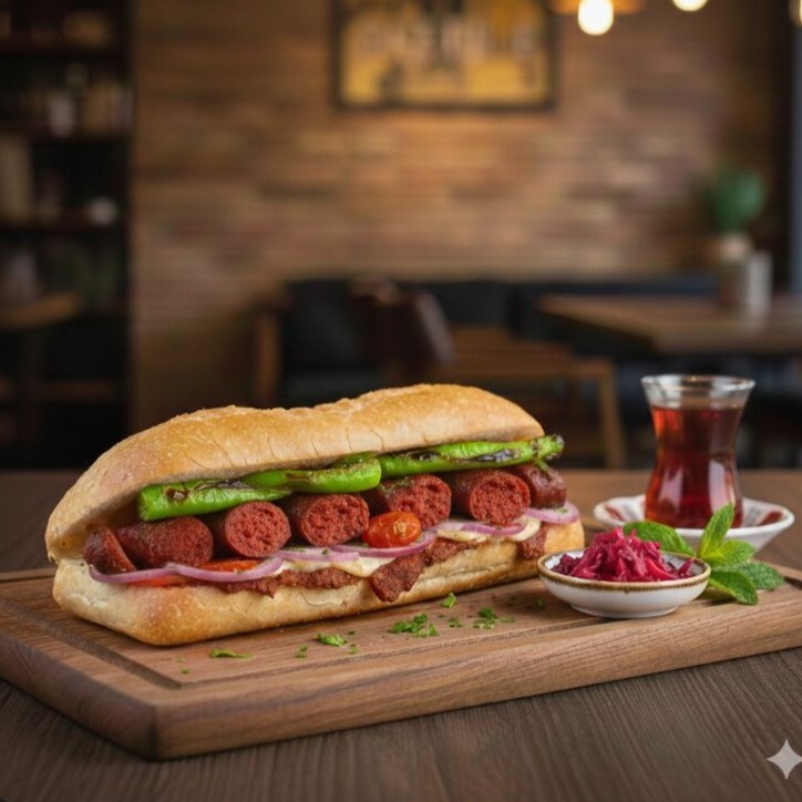 Tam Sucuk Ekmek