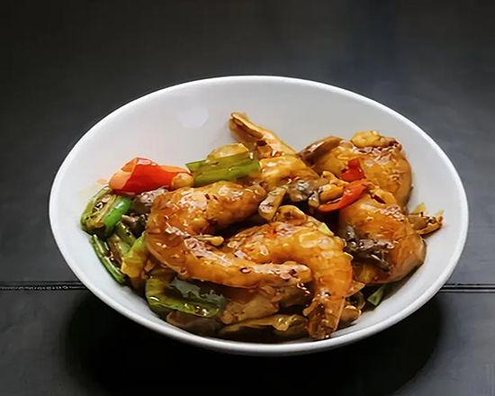 Spesiyal Soslu Acılı Jumbo Karides