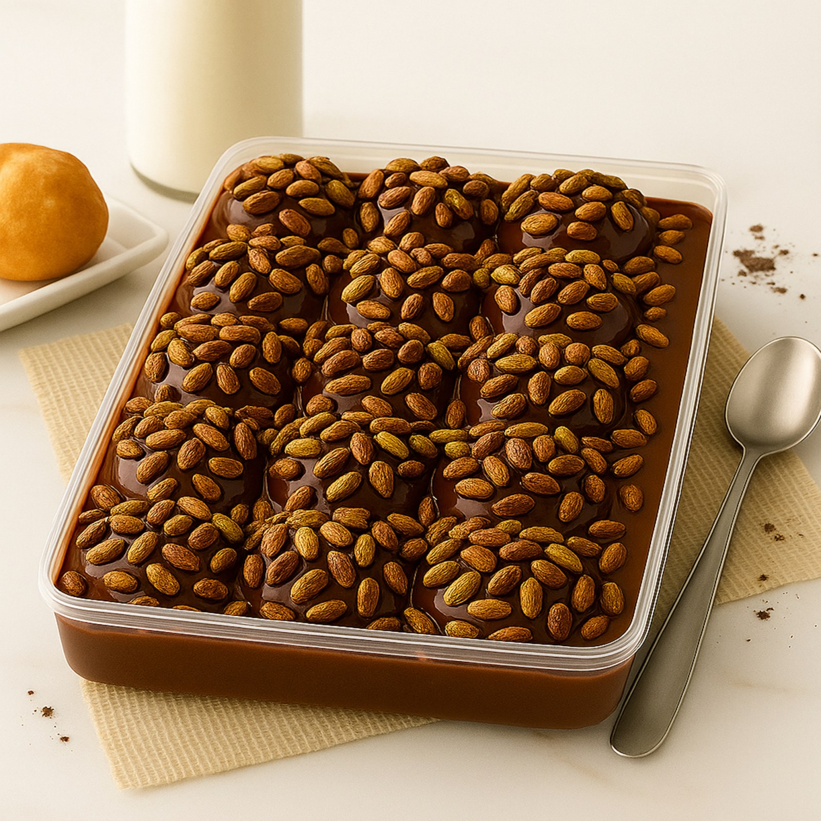 Antep Fıstıklı Profiterol (15 Top)