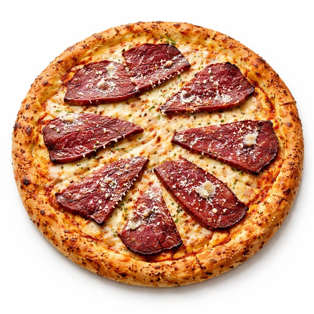 Füme Kaburgalı Pizza