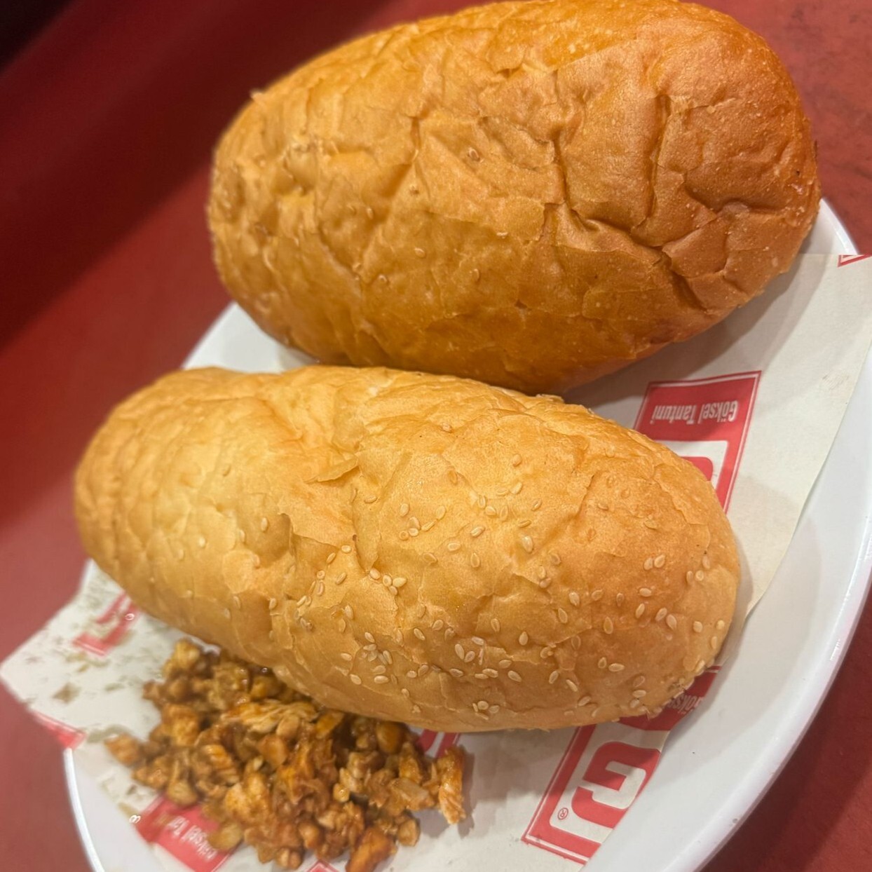 İki Adet Ekmek Arası Tavuk Tantuni