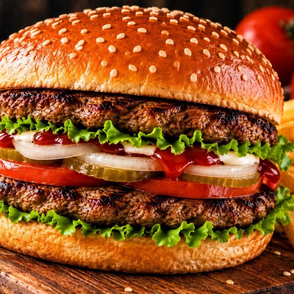 Double Hamburger