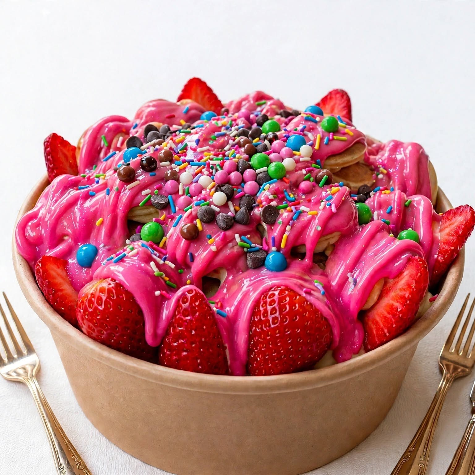 Berry Bowl Pankek Waffle (Large)