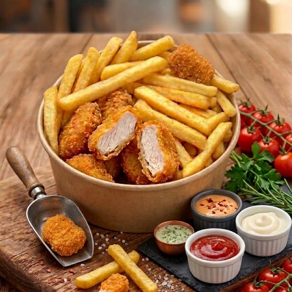 Nugget ve Çıtır Patates