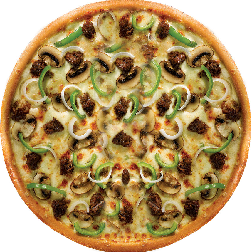 Kavurmalı Pizza (Küçük)