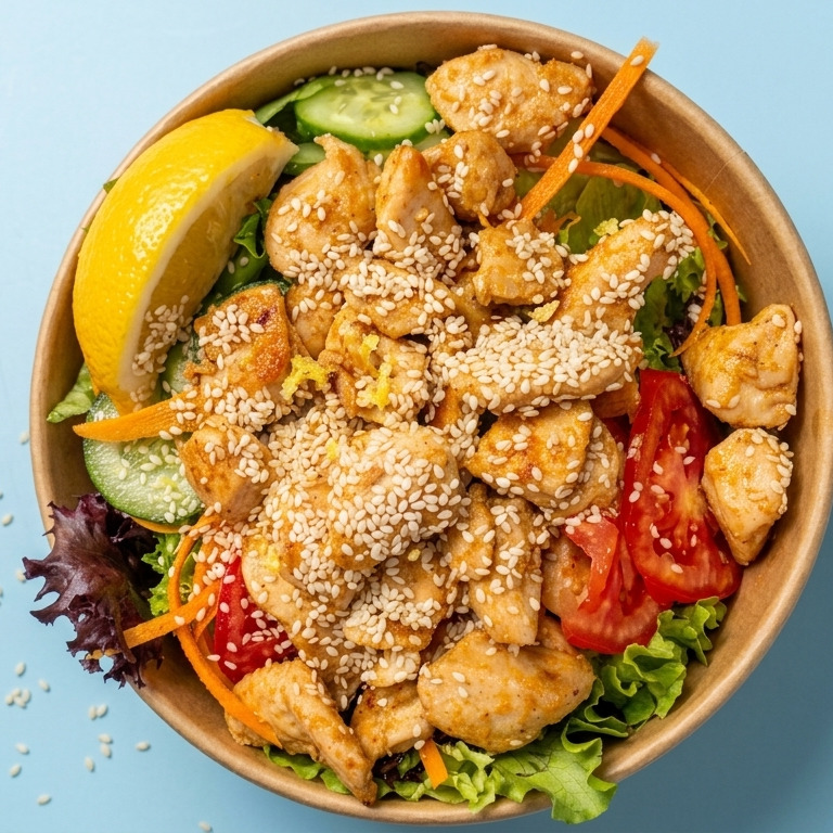Izgara Tavuklu Salata