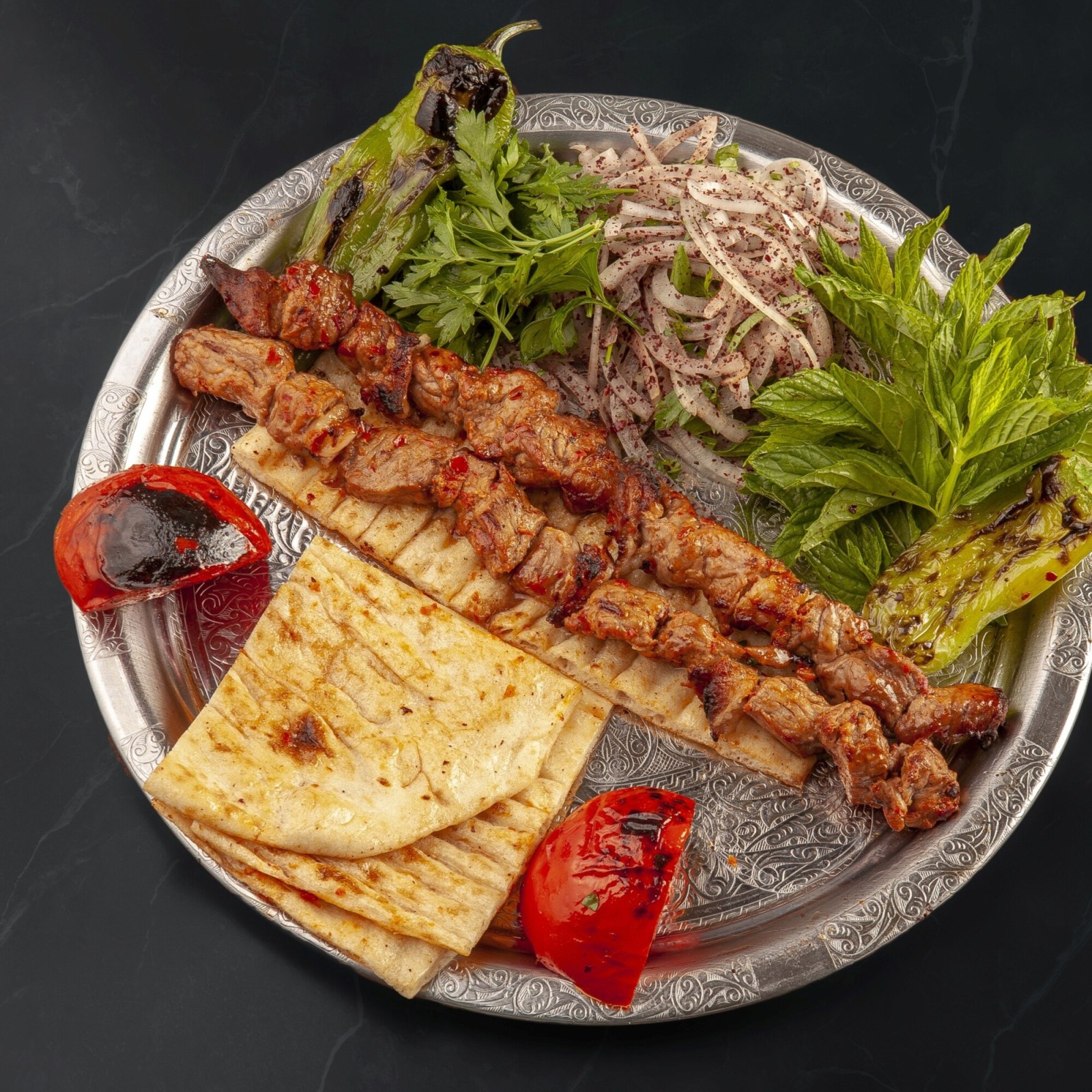 Kuzu Çöp Şiş Servis