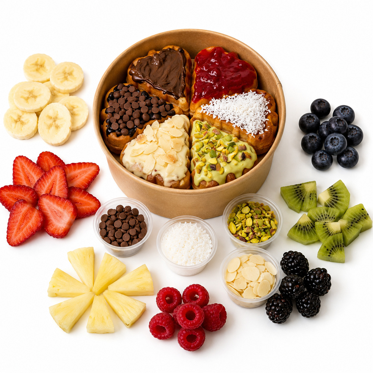 Kendi Bowl Waffle'ını Kendin Oluştur