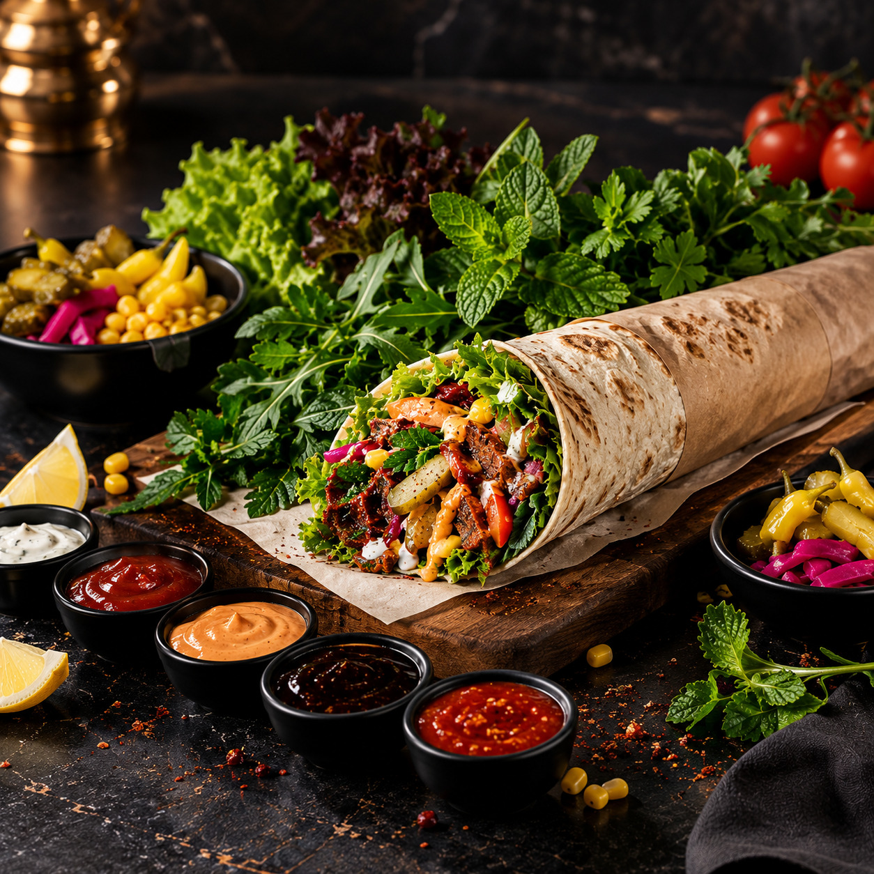 Doritoslu Çiğ Köfte Dürüm (100 gr.)