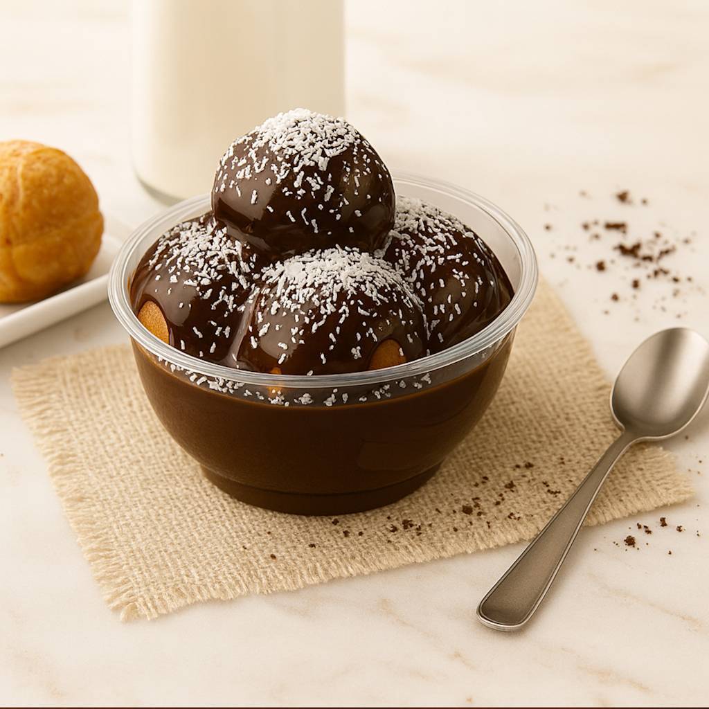 Hindistan Cevizli Profiterol (250 gr)