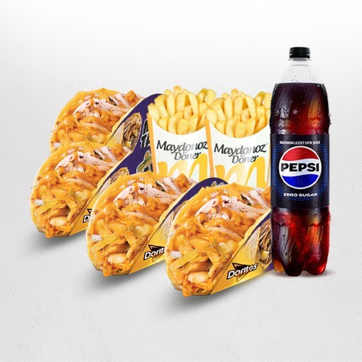 Doritos'lu Maytako Parti (Tavuk Dönerden)