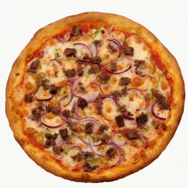 Kavurmalı Pizza (32 cm.)