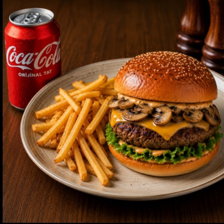 Mantarlı Burger