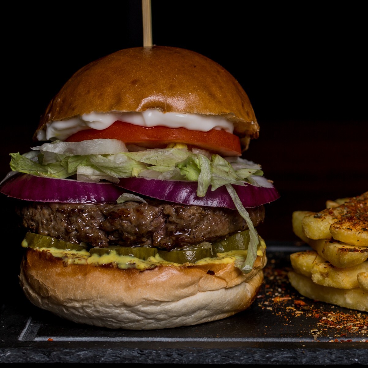 Vejetaryen Hamburger