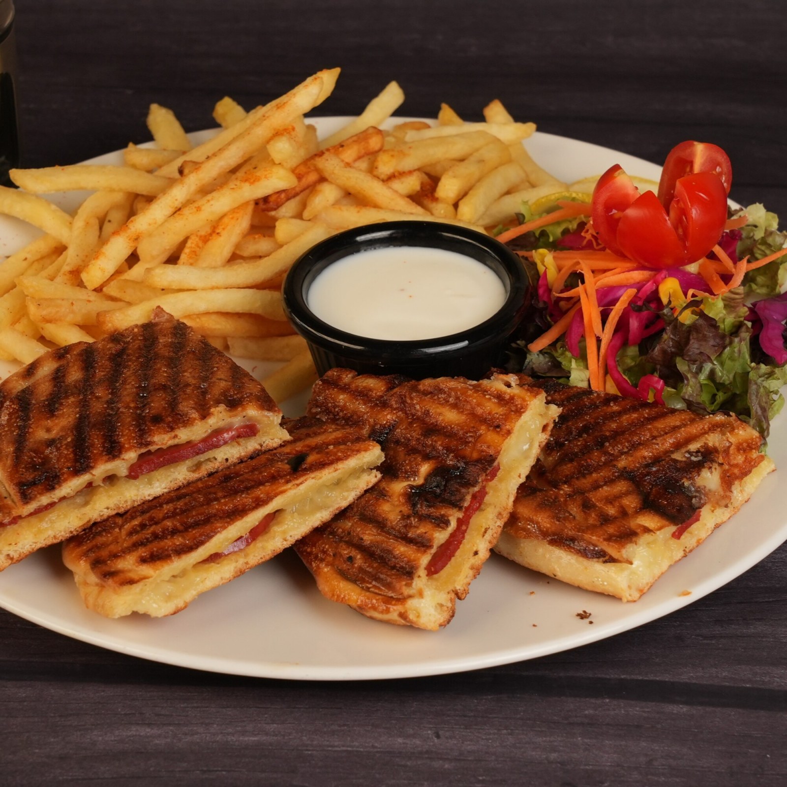 Sucuk Bazlama Tost