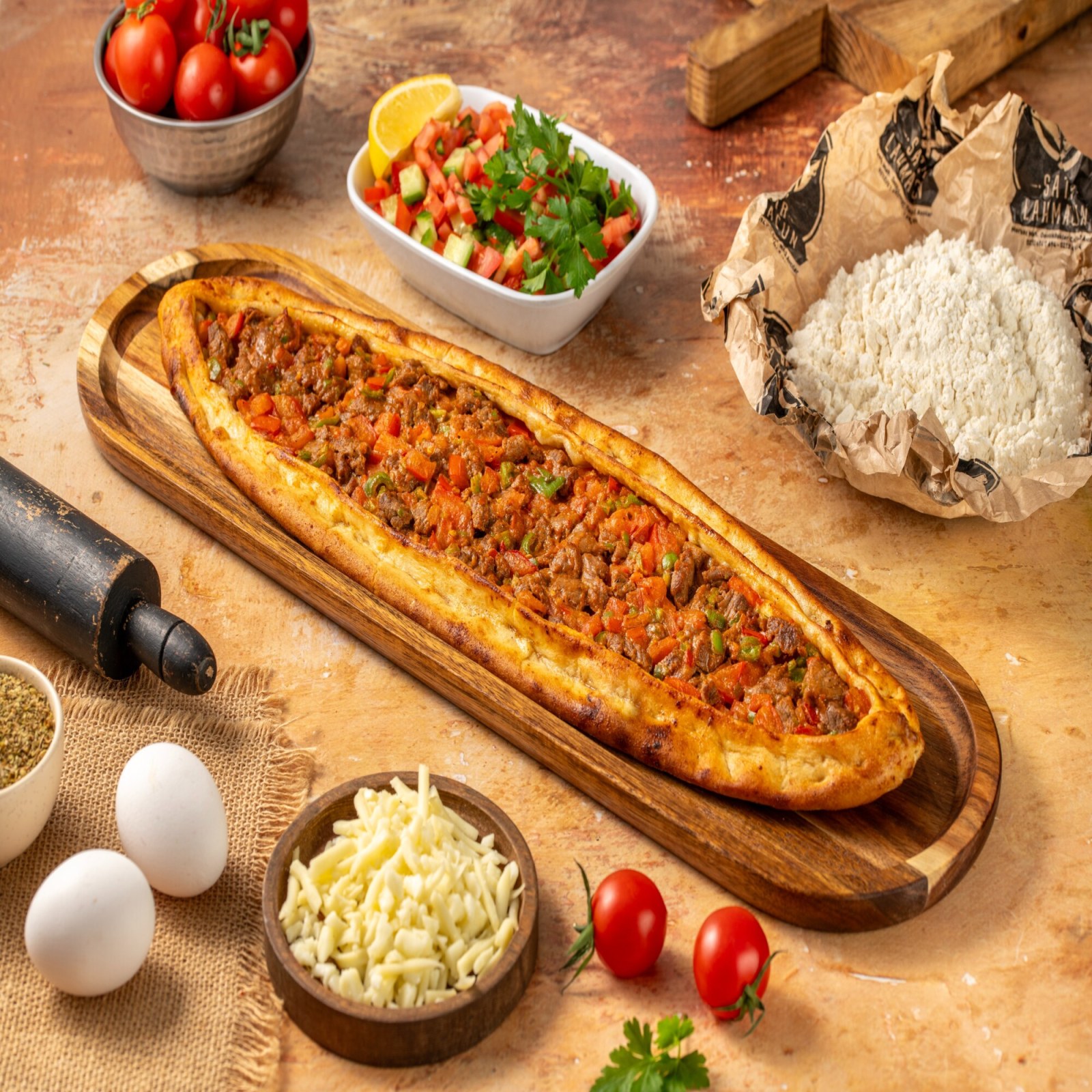 Kuşbaşılı Pide