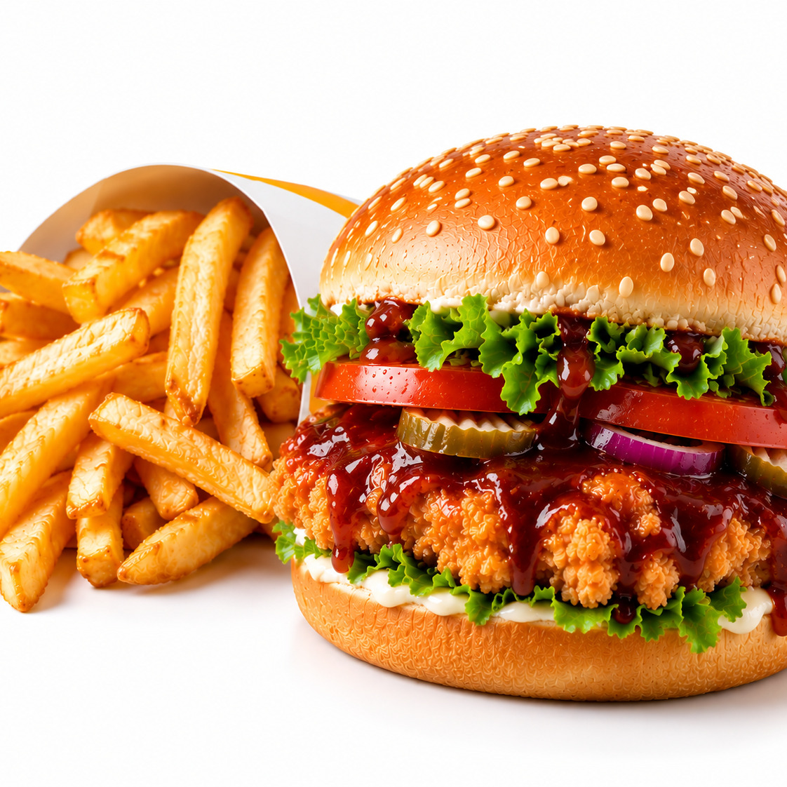 Cici BBQ Burger