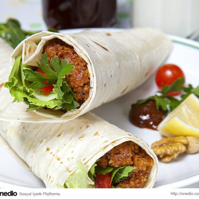 Çiğ Köfte Dürüm (250 Gr)