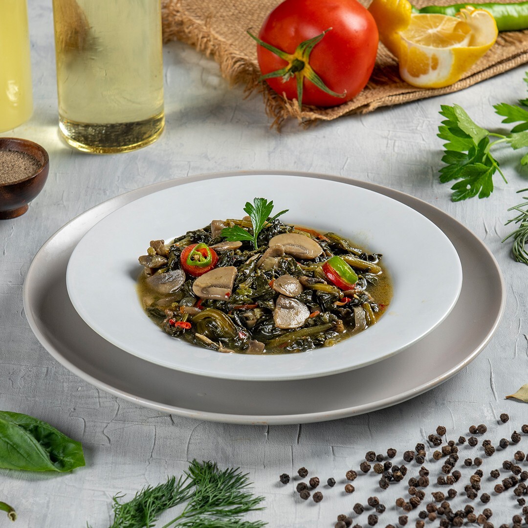 Mantarlı Ispanak 250 GR.