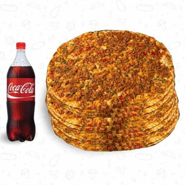 10 Lahmacun & Kola (2.5 Lt.)