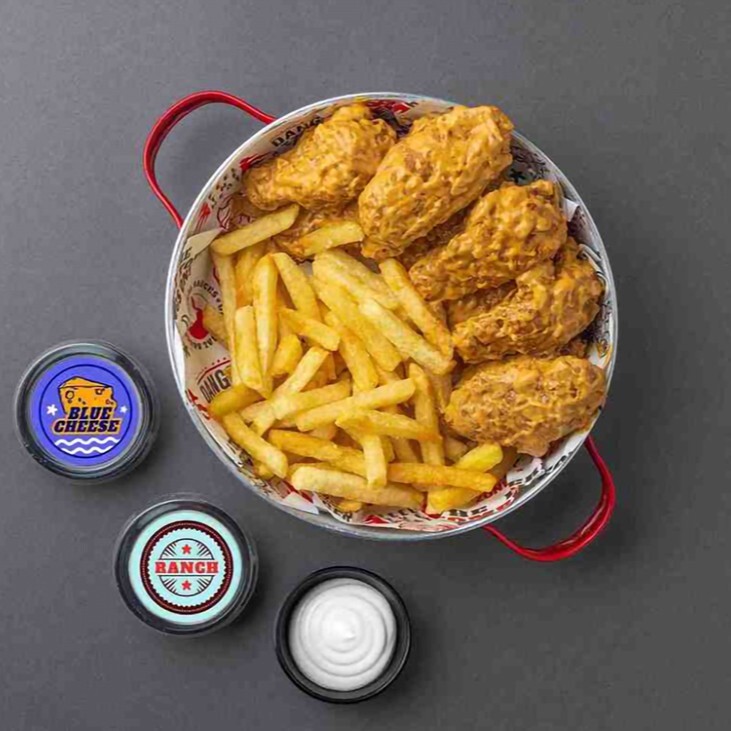 Çedar Soslu Çıtır Kanat
