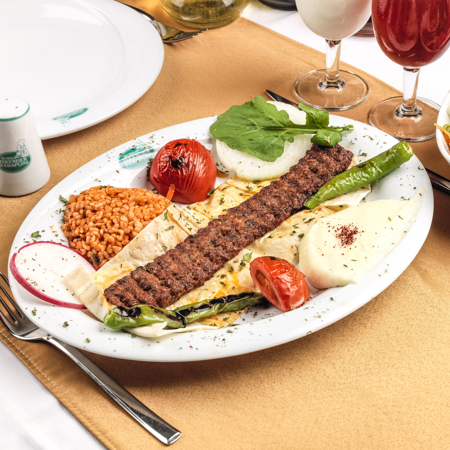 Urfa Kebap + Coca-Cola (33 cl.)