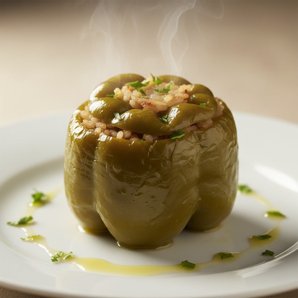 Zeytinyağlı Biber Dolması