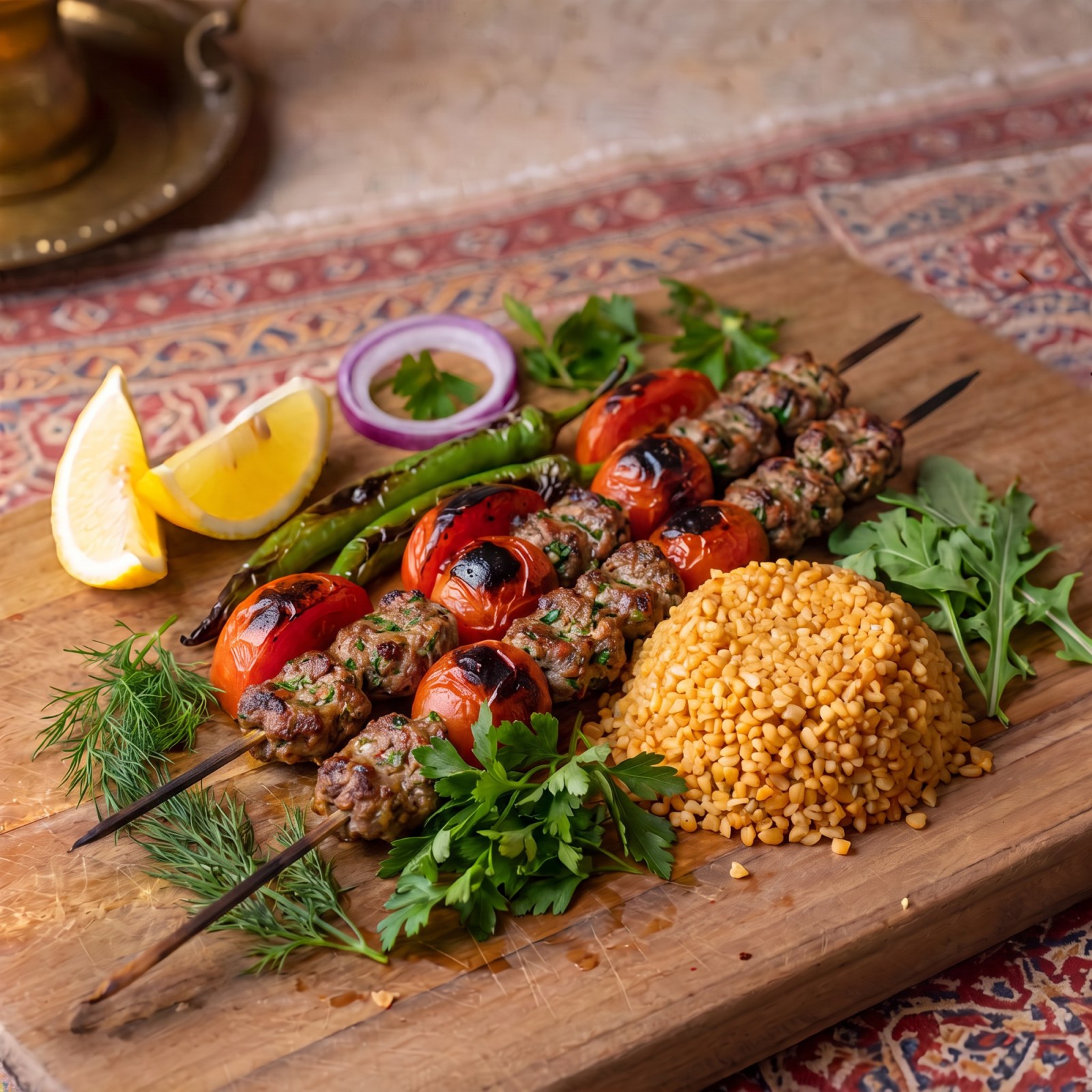Domatesli Kebap