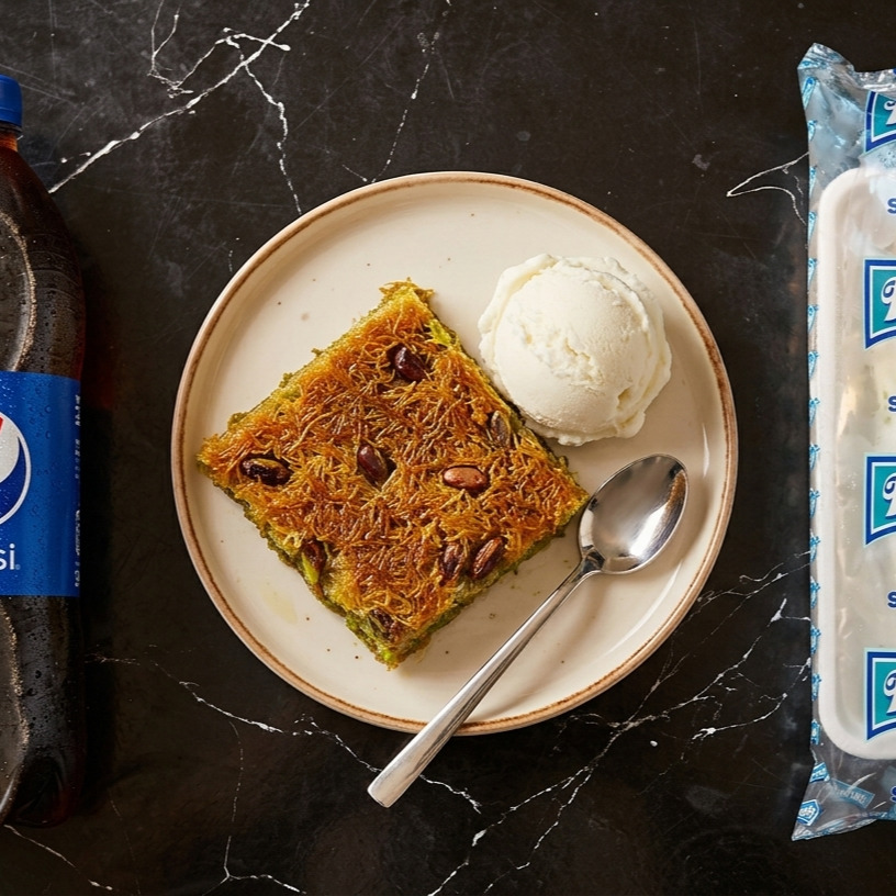 Fıstıklı Kadayıf 1000 Gr + 1 Lt Pepsi + 500 Maraş Dondurma