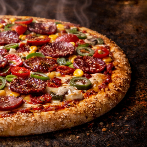 Acılı Pizza (Büyük Boy)