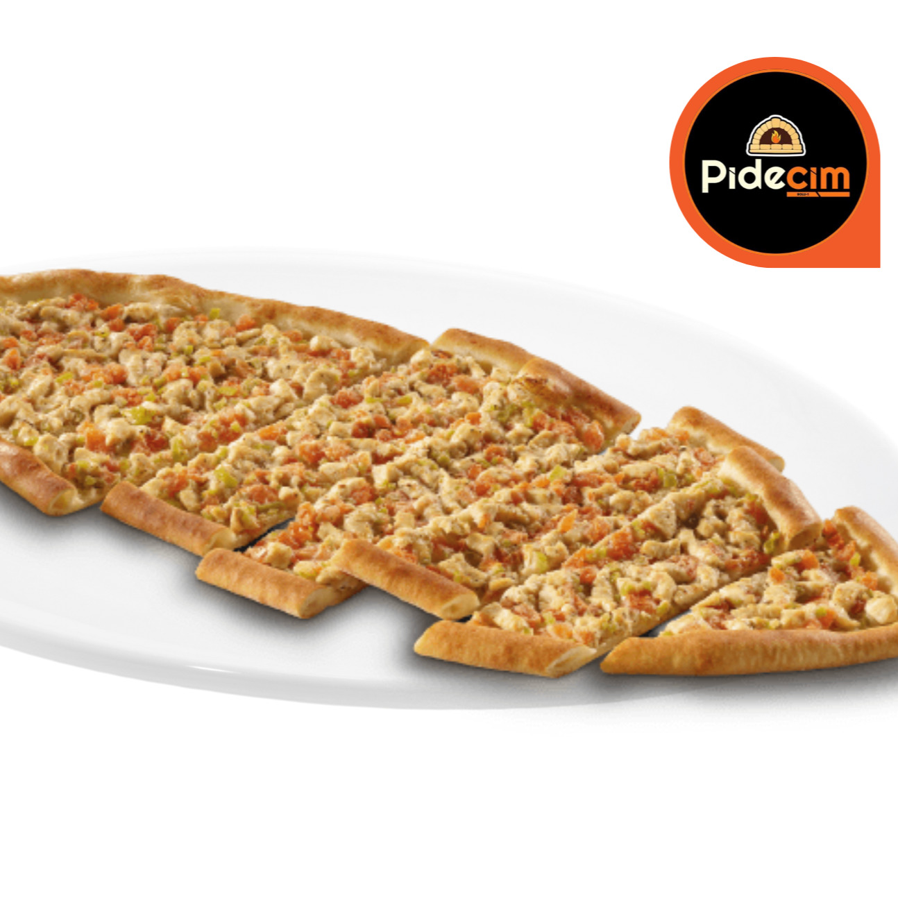 Tavuklu Pide (1,5 Porsiyon)